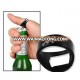 Novel custom logo promo beer bottle opener finger band ring